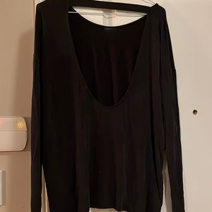 Aritzia slinky long-sleeve top